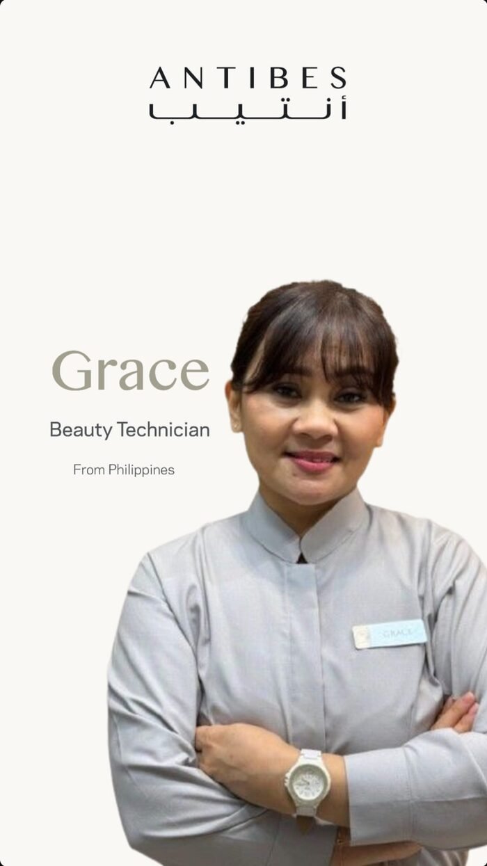 Grace, Beauty Technician at Antibes