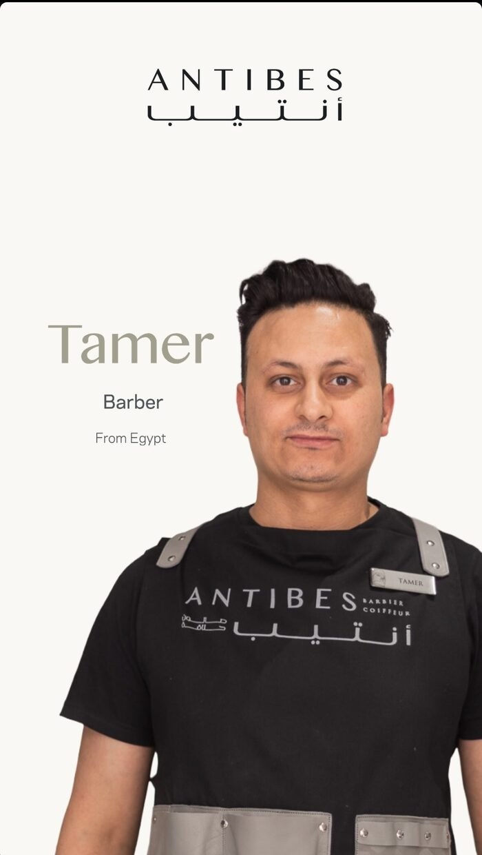 Tamer, Barber at Antibes