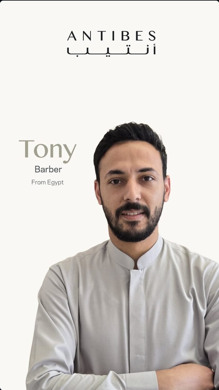 Tony, Barber at Antibes
