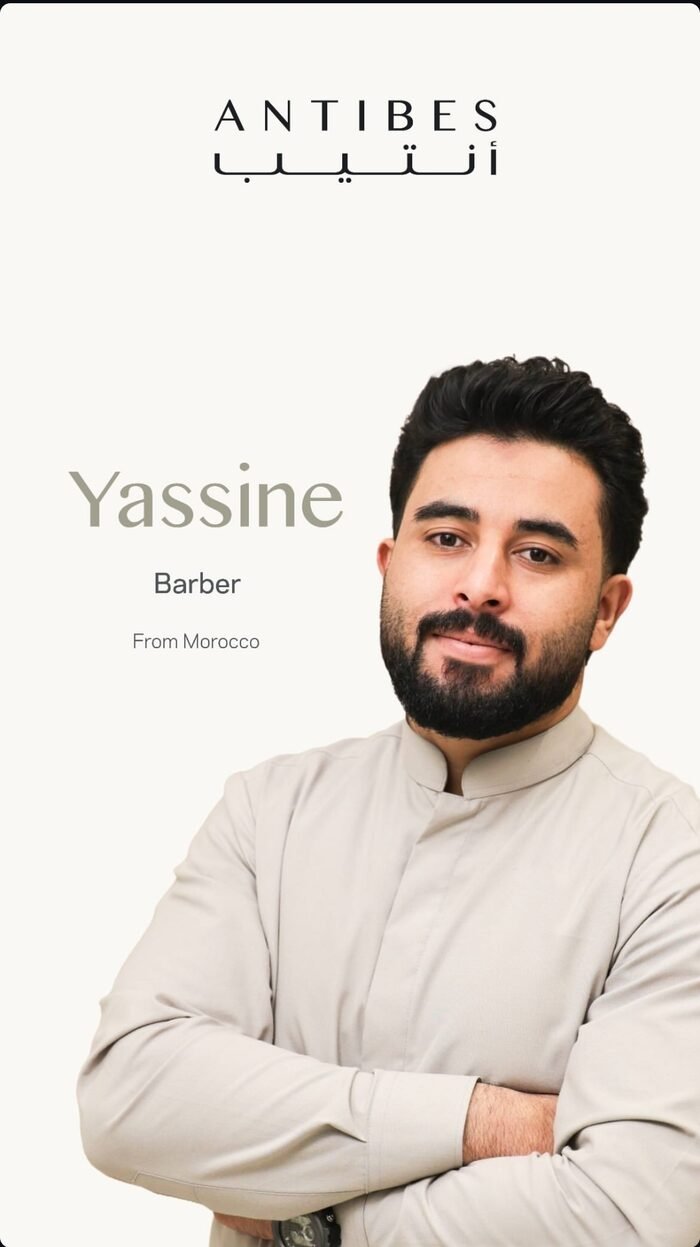 Yassine, Barber at Antibes